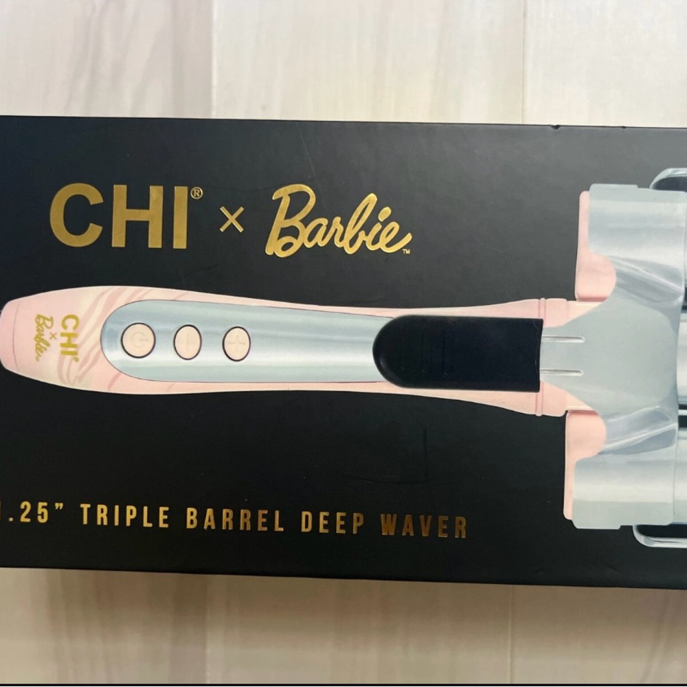 CHI x Barbie Triple Barrel Deep Waver